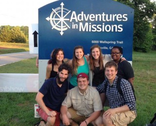 Aaron Moyer and his mission team